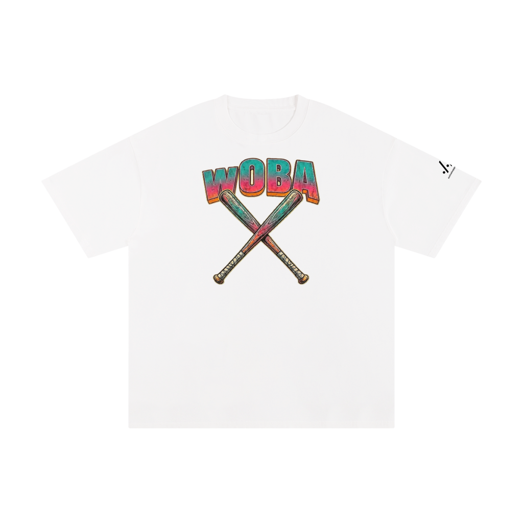 wOBA cotton tee — White