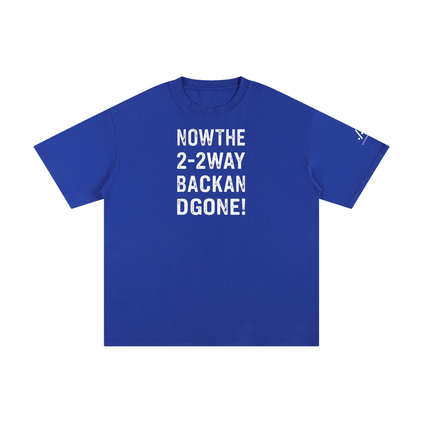 Now the 2-2 cotton tee