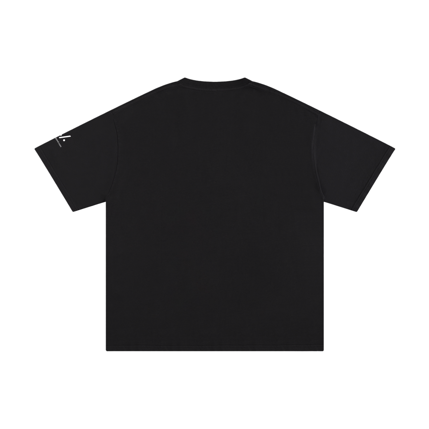 wOBA cotton tee — Black